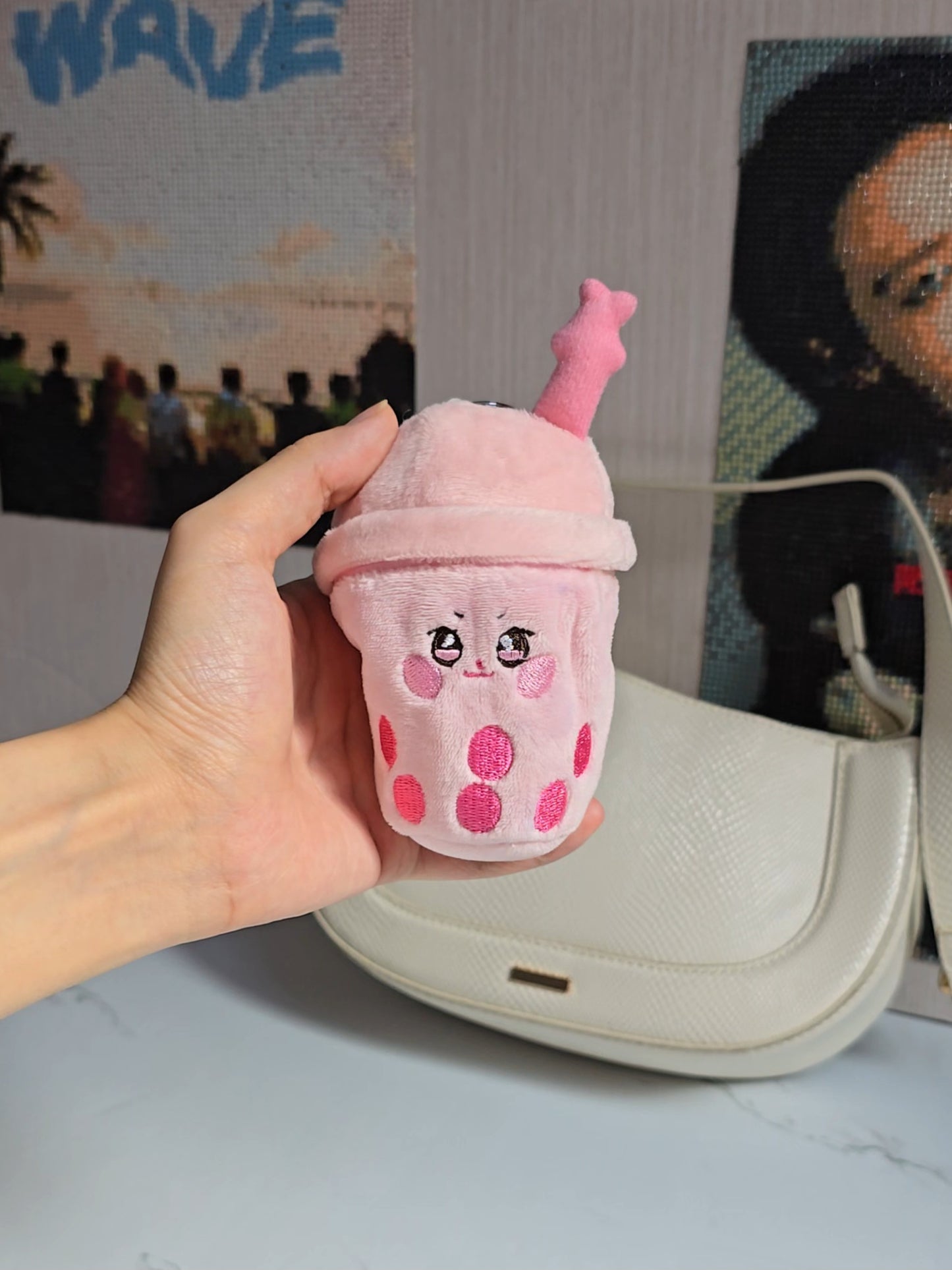 Boba-Byeoli Mini Pouch Keychain