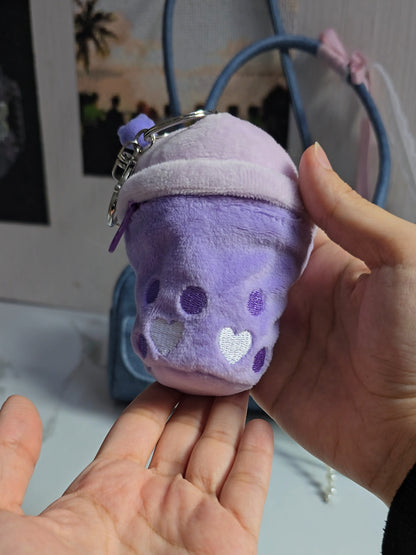 Boba-Sandoki Mini Pouch Keychain
