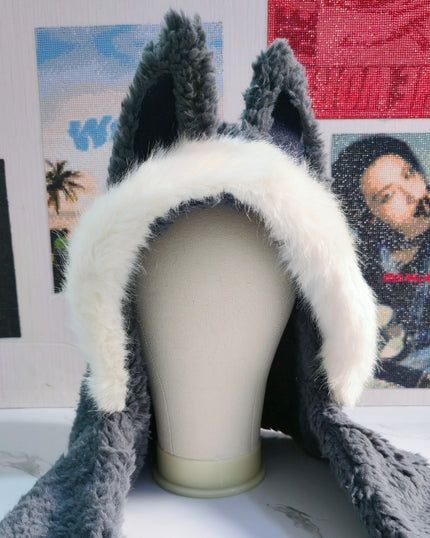 [Pre-order] Wolfchan Hooded Scarf