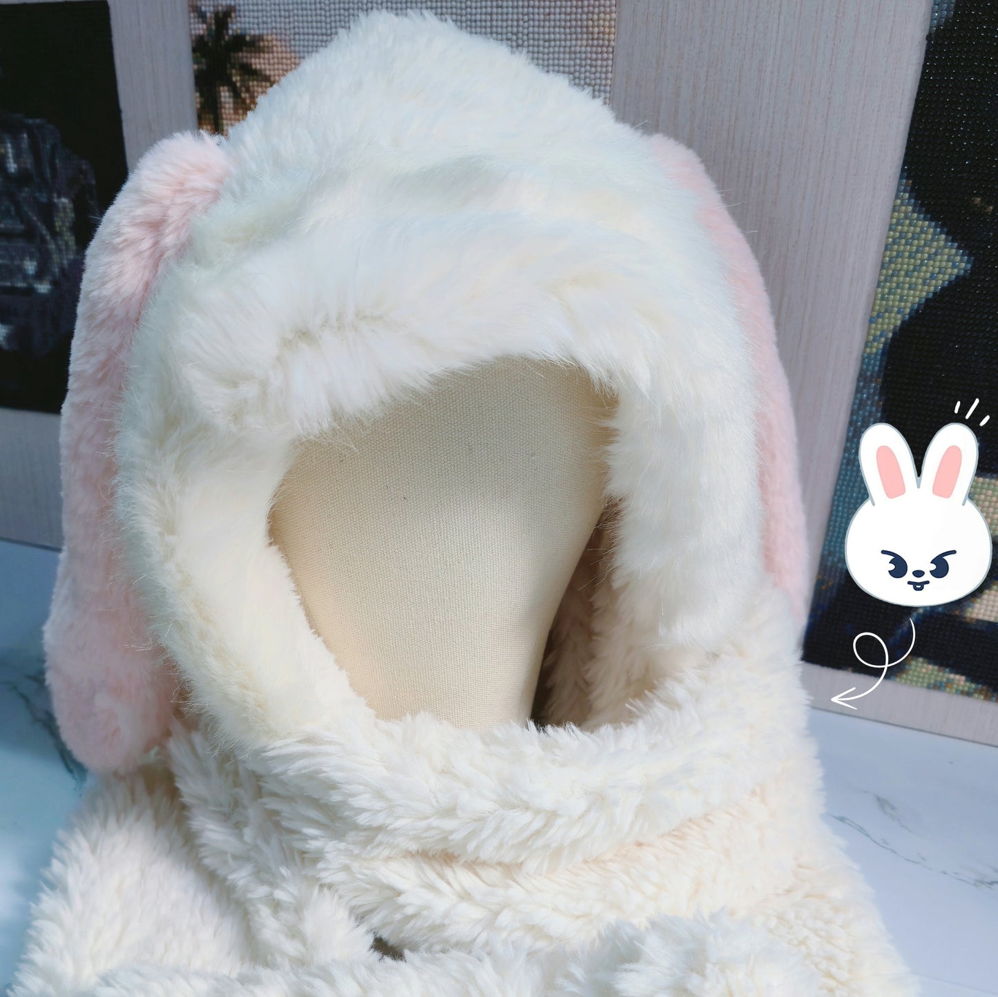 [Pre-order] Leebit Hooded Scarf