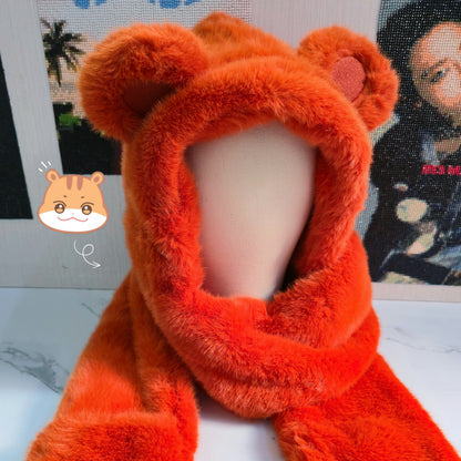 [Pre-order] Jjoongrami Hooded Scarf