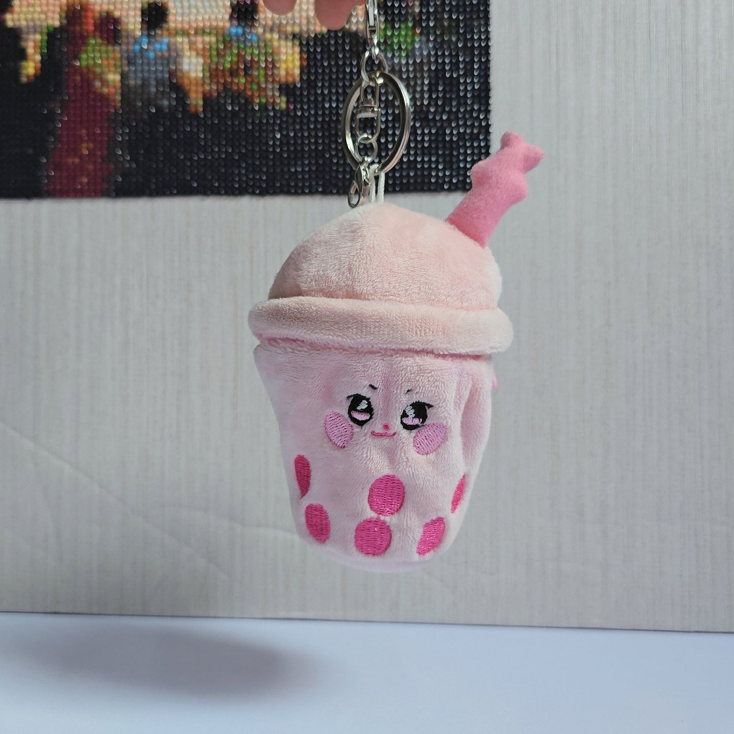 Boba-Byeoli Mini Pouch Keychain